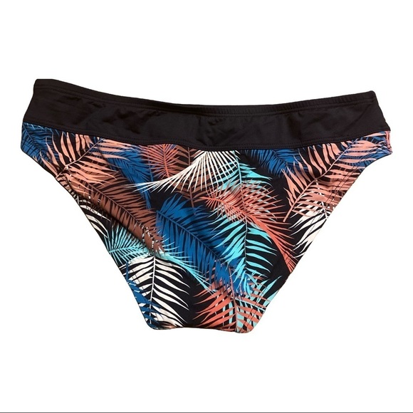 Carve Designs Catalina Bikini Bottom NWOT Black Palm - Picture 4 of 8